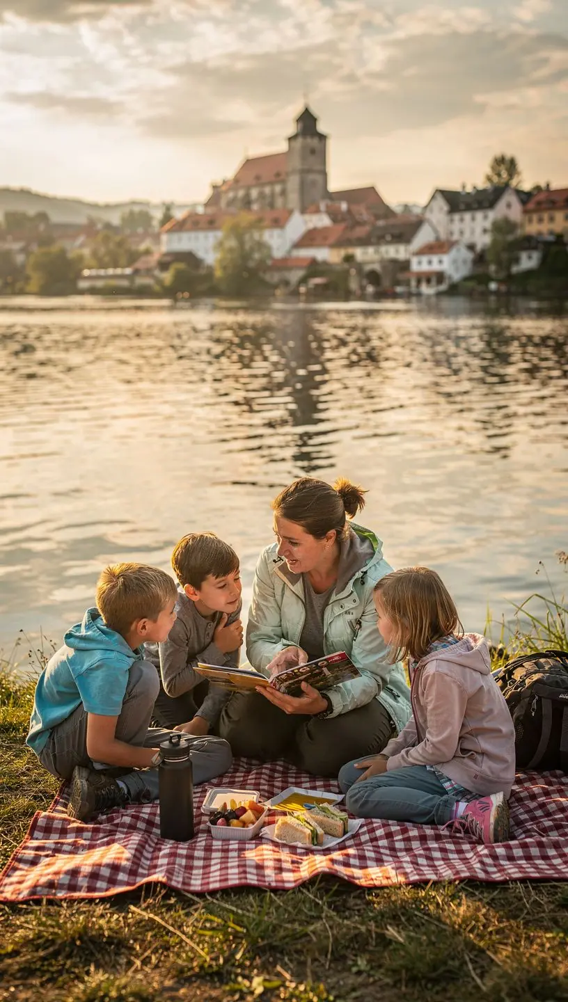 Obálka průvodce s ikonickými památkami a přírodními scenériemi.