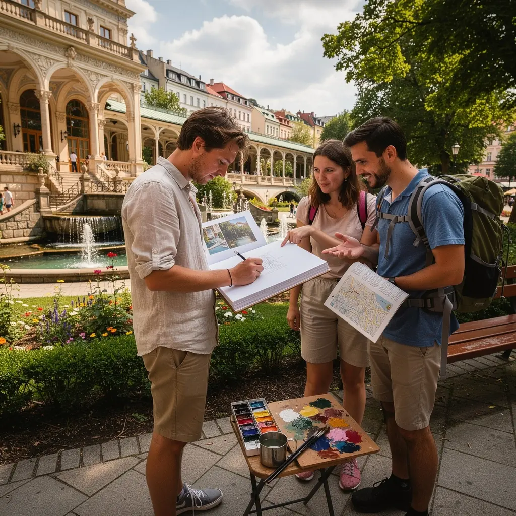 Cestovatelské vzpomínky s fotografiemi z různých koutů světa.